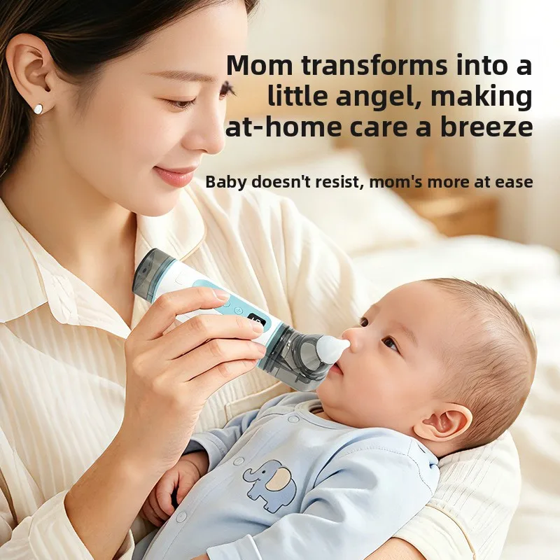 New children's nasal suction device, infant adult multi-purpose snot storage device