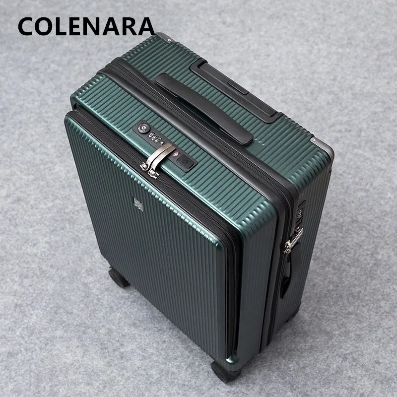 COLENARA Luggage 20 Inches Zipper Boarding Box 24 