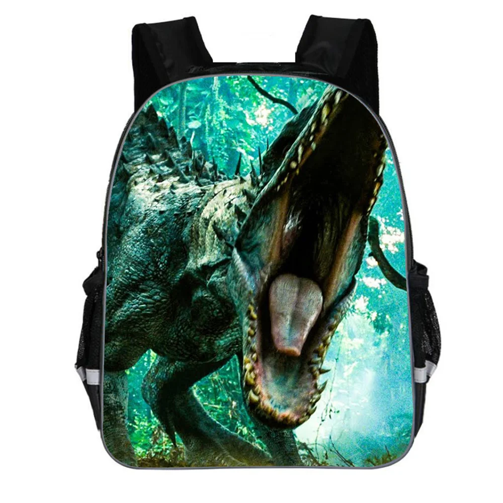 Jurassic Park School Bags Primary Jurassic World children school bags girls boys baby book bag 11-16inch mochila