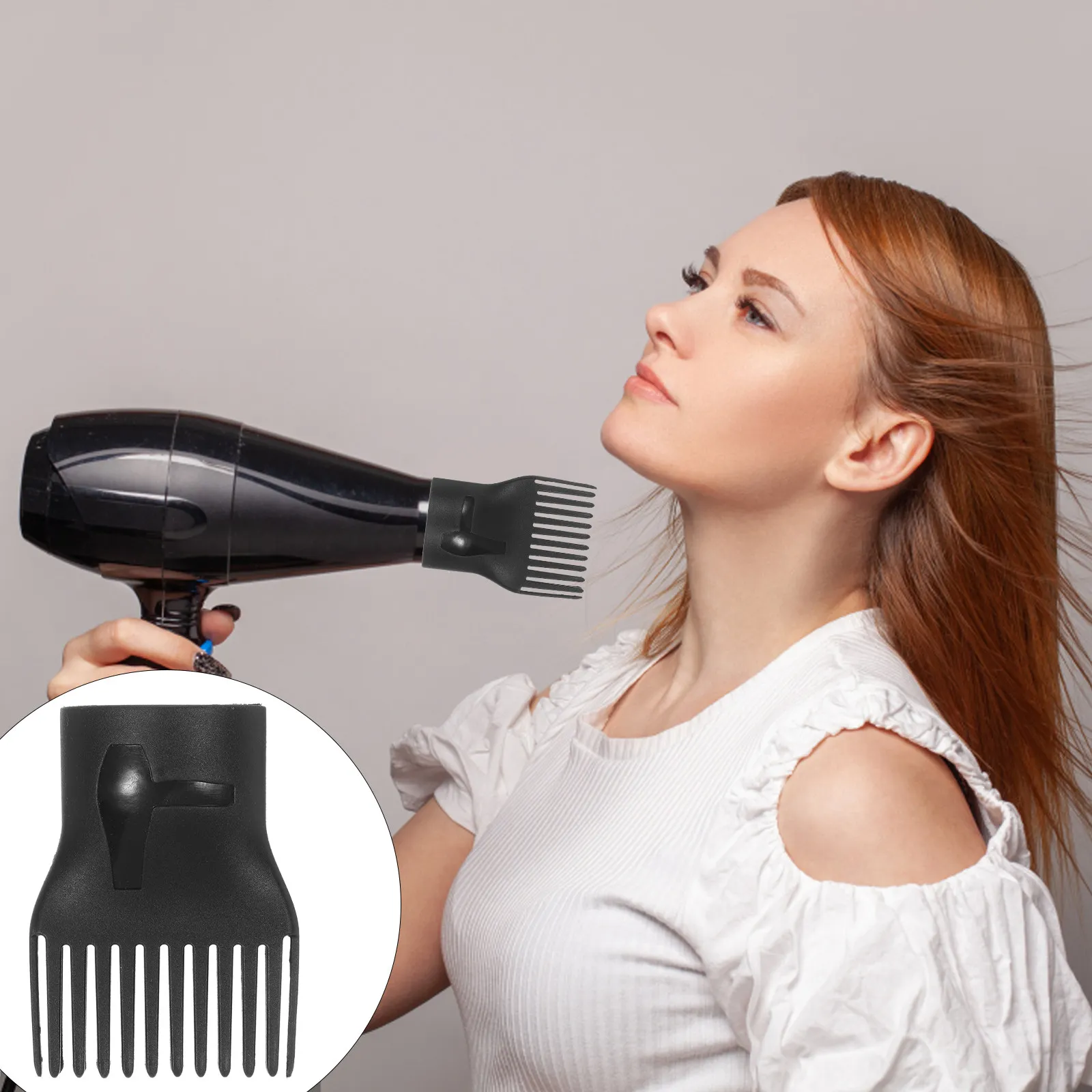 

10Pcs Blow Dryer Comb Diffuser Attachment Universal Hair Dryer Accessory for Volume Quick Drying Lightweight Safe