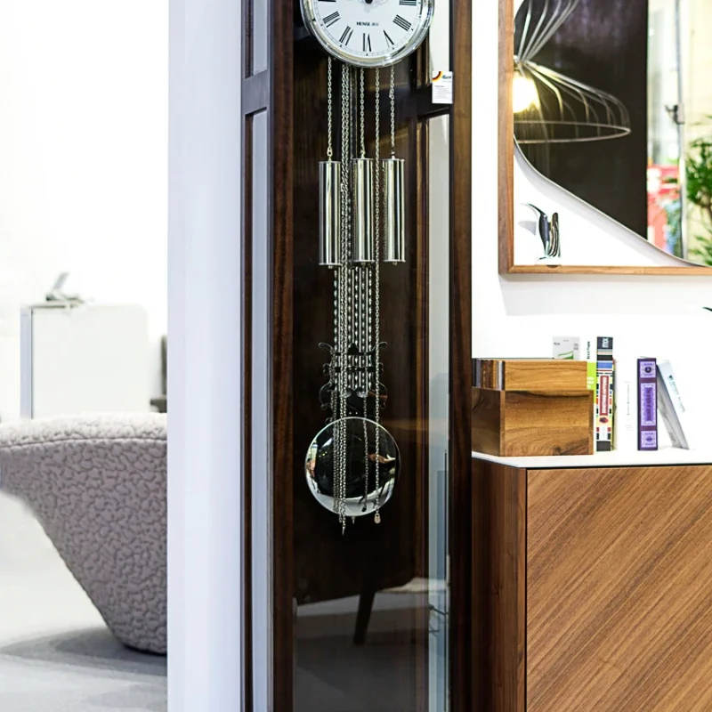 

Living Room Simple Mechanical Floor Hermle Movement Light Luxury Modern the Grandfatherk