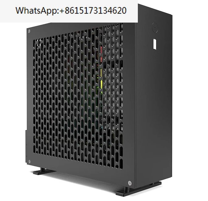 Lzmod mini A24-V5 2.0 Double-Slot Single Display 1u Power ITX Chassis Double Chamfering