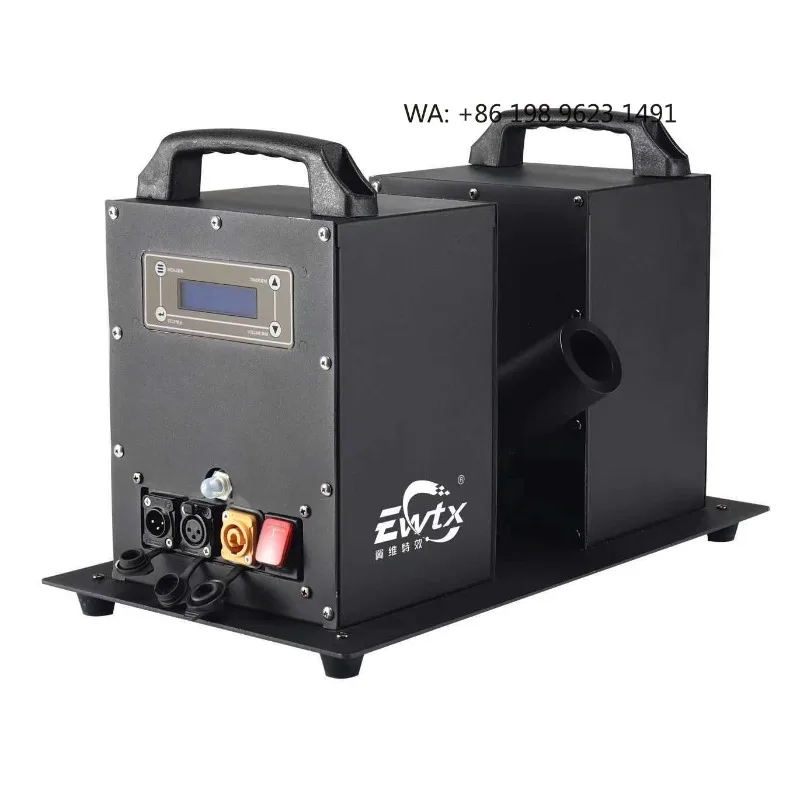 100W High Power Vertical CO2 Fog  DMX512 Remote Control Portable Stage Smoke Equipment for Indoor Outdoor Live Performances