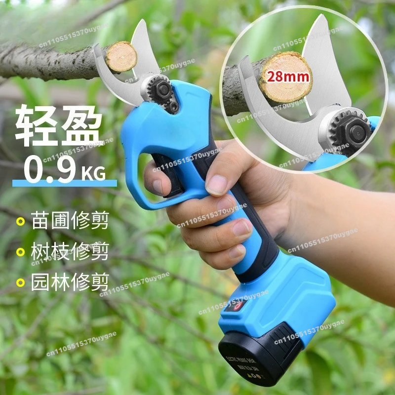 Popular Electric Scissors 28mm Electric Garden Scissors High Branch Scissors Electric Pruning