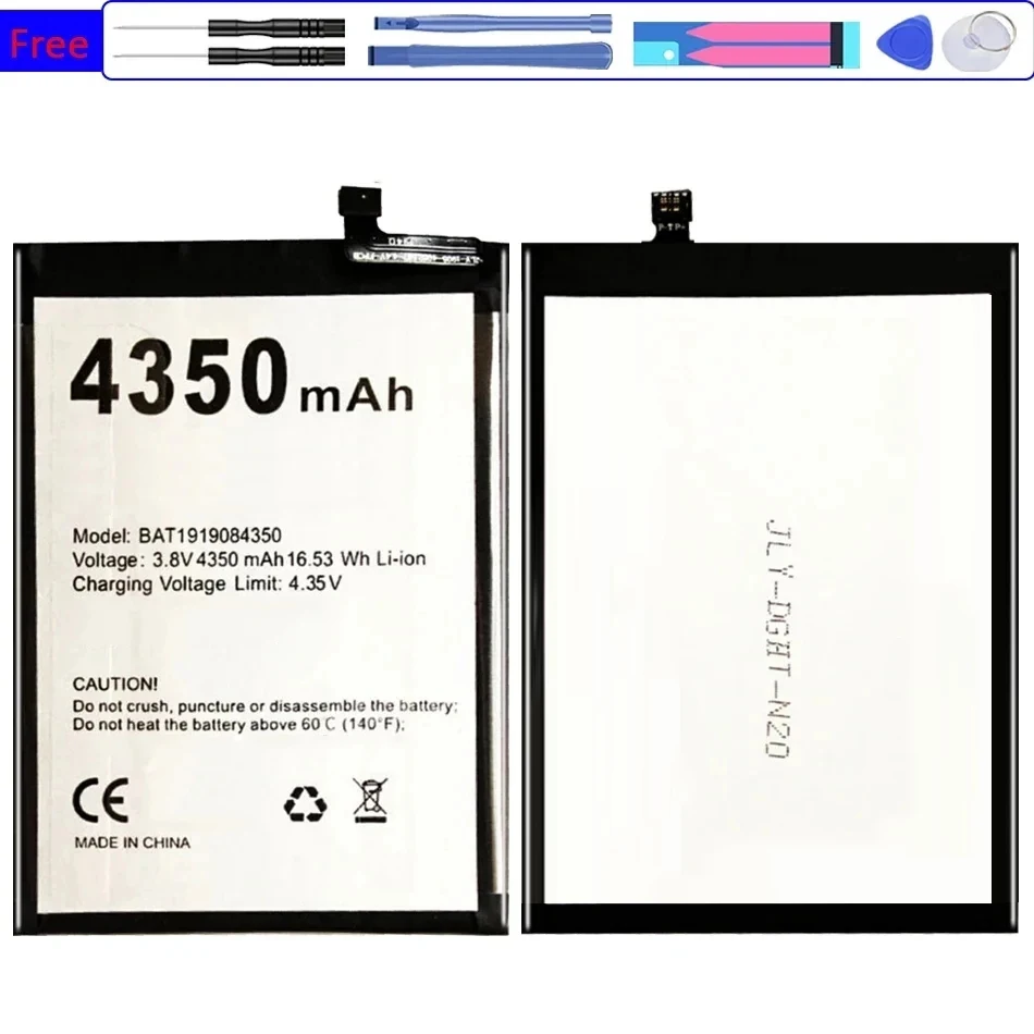 

BAT1919084350 Battery 4350mAh for DOOGEE N20 Pro Mobile Phone Bateria