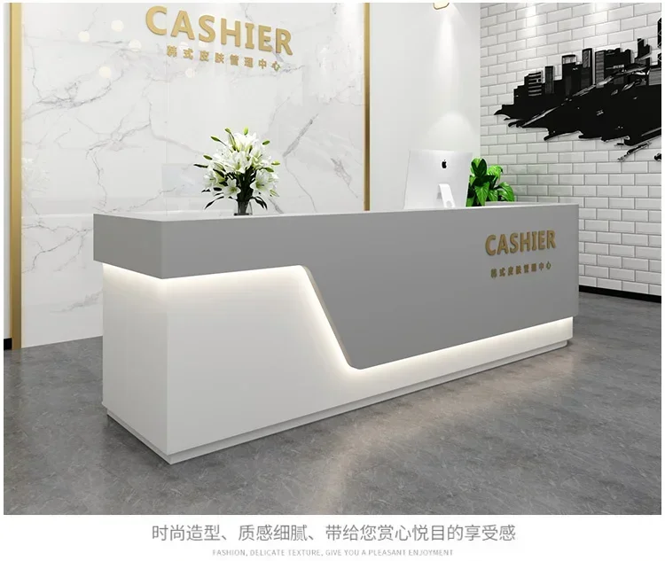 

Company Bar Beauty Salon Reception Desk Clothing Store Cashier Counter Wedding Dress Shop Hair Salon