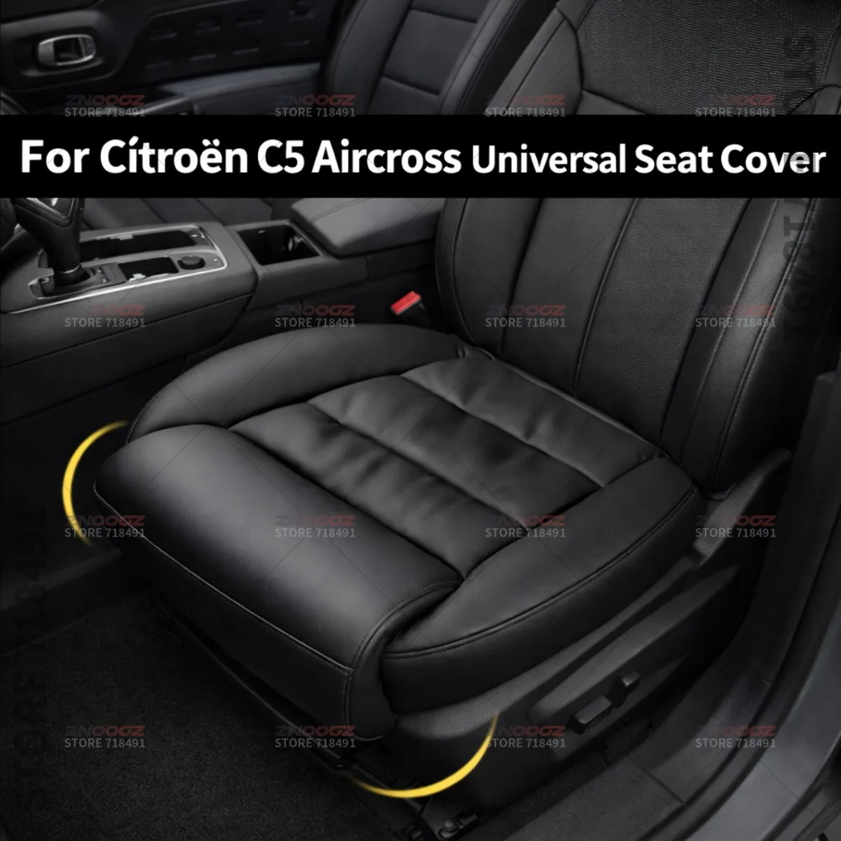 

Подушка-удлинитель для поддержки ног на сиденье автомобиля Citroën C5 Aircross, из пены с эффектом памяти, аксессуар для интерьера