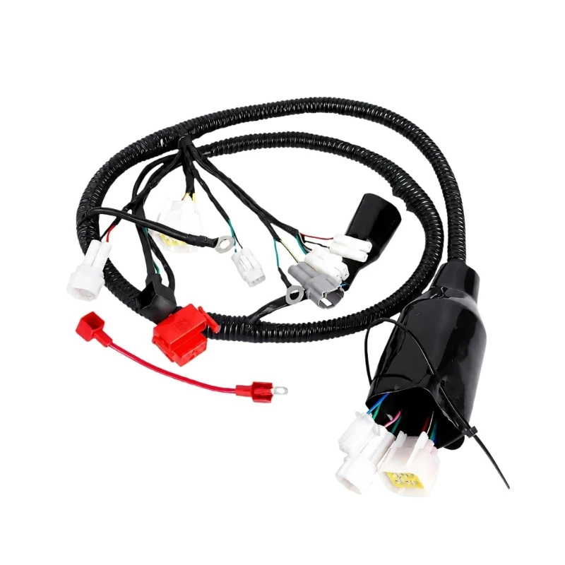 rxje-full-wiring-service-set-for-kayo-t2-motorcycle-repair-wire-harness-assembly-with-terminal-ends-sleeved-sections-and-main