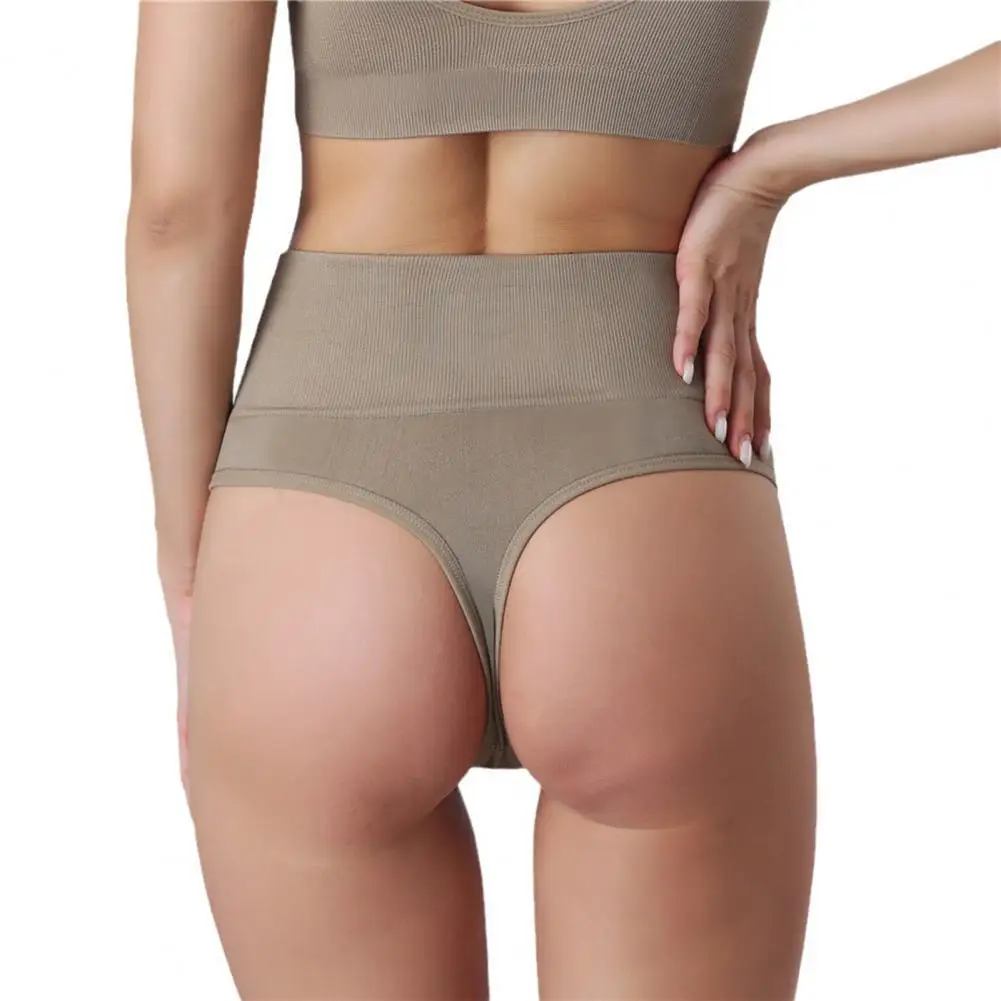 Underpants High Waist Thread Butt-lifted Underpants for Women Breathable Quick-drying Sport with Elastic Waistband for Females