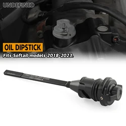 Motorcycle Oil Temperature Dipstick Aluminum For Harley Softail Slim Fat Boy Sport Glide Street Bob Breakout Low Rider 2018-2023
