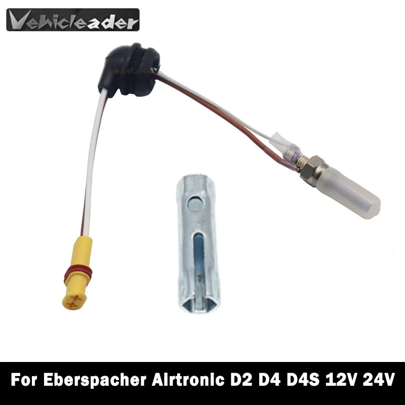 12V/24V 1-8kw Chinese Parking Diesel Heater Parts Ceramic Pin For Webasto AT2000 Airtop 2000st Eberspacher D2 D4 D4S Glow Plugs