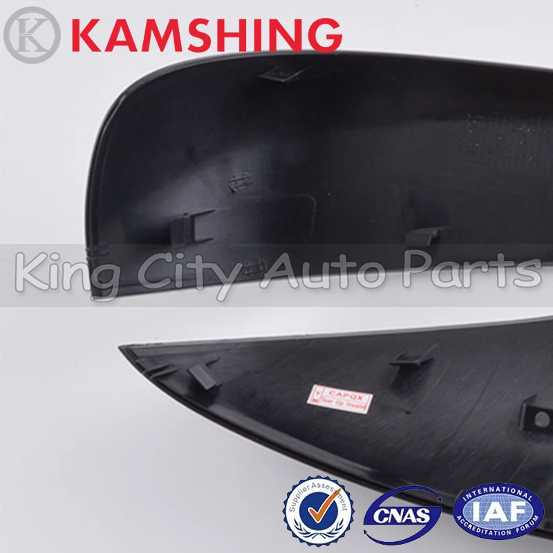 CAPQX Outside Rearview Mirror Cover For Hyundai Santa Fe SantaFe 2013 2014 2015 Rear View Mirror Lid cap hood shell Housing hood