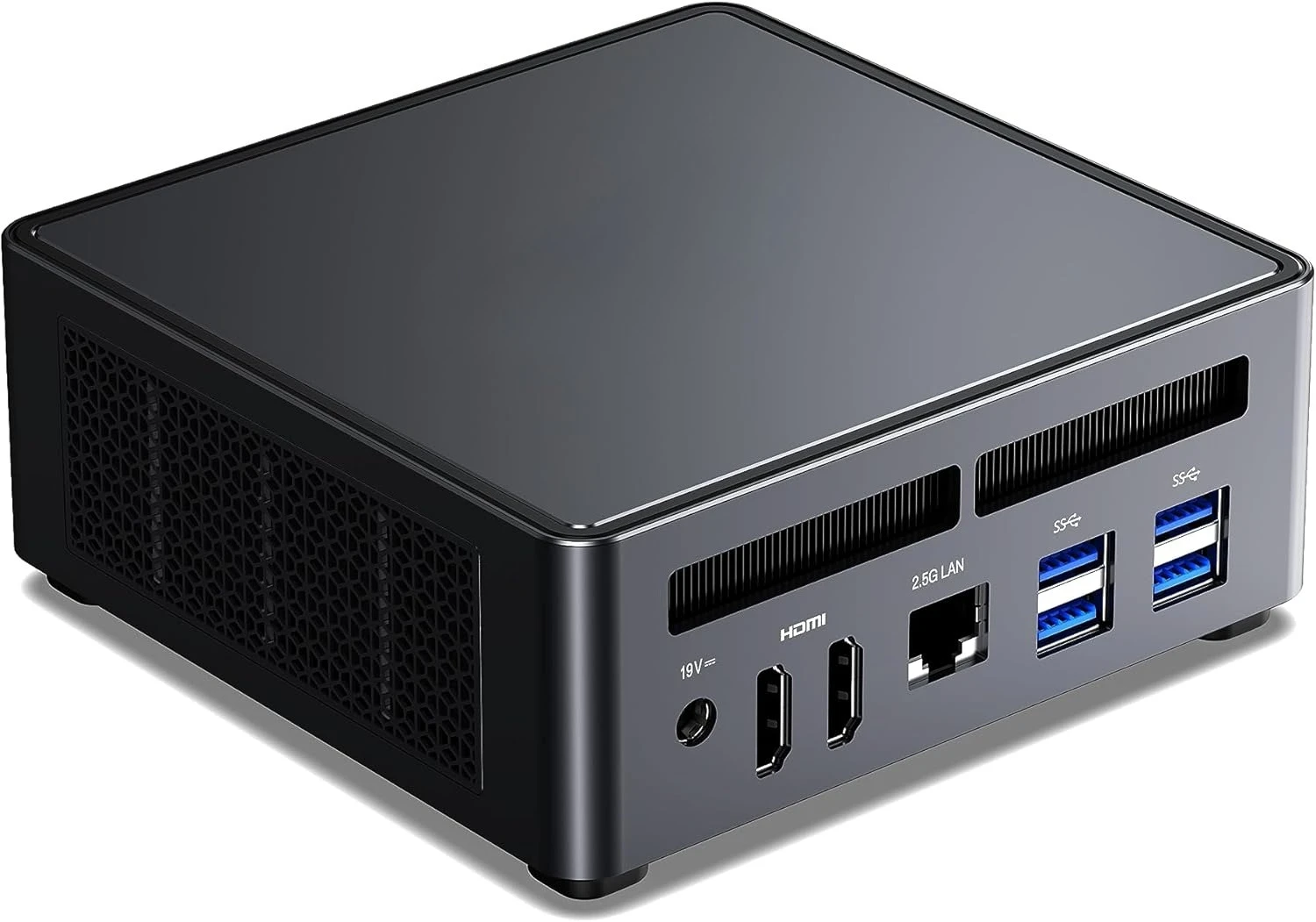 UM790 Pro Mini PC AMD 9 7940HS Barebone con AMD Radeon 780M, 4X USB3.2, 2X USB4, 2xHDMI 2.1, 2X PCIe4.0