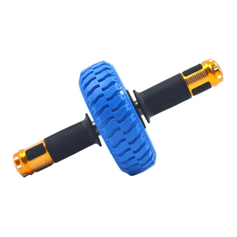 Practical Belly Weight Lose Solid Single-wheel Stable Abdominal Power Exercise Wheel Rubber Ab Wheel Roller Gym Supply