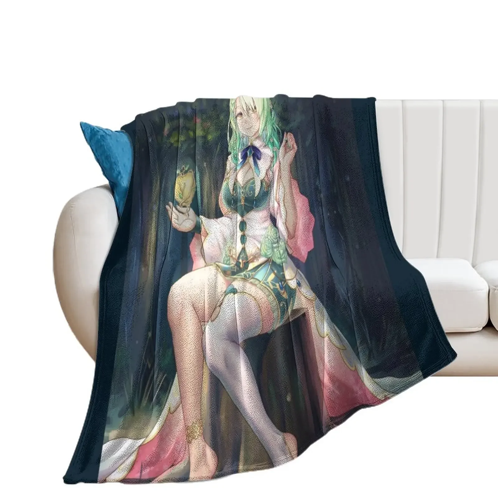 ceres fauna 1 Throw Blanket cosplay anime for babies Blankets