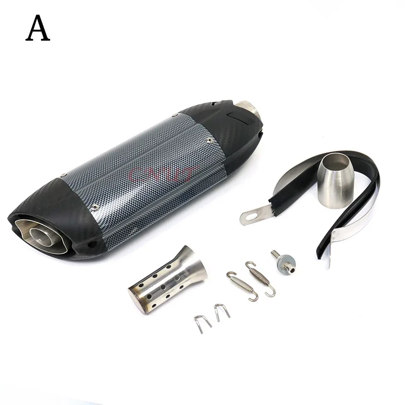 Universal 51mm Motorcycle Exhasut Mivv Muffler Pipe Stainless Steel For Z800  MT03 MT07 MT09 Devil Monster 796 Modified Exhaust - view 5