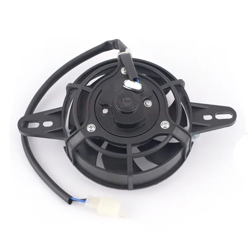 Imagen 2 del producto Radiador de motor enfriador de aceite, ventilador de refrigeración eléctrico, apto para motocicleta China ATV Quad Go Kart, 150cc, 200cc, 250cc
