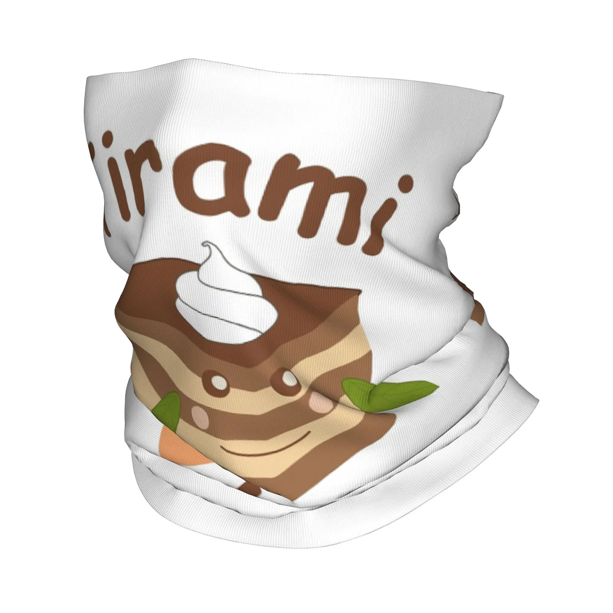 Tiramisu Tirami loves u Bandana, pasamontañas con estampado, bufanda multifunción, pasamontañas para ciclismo, para hombres, mujeres y adultos
