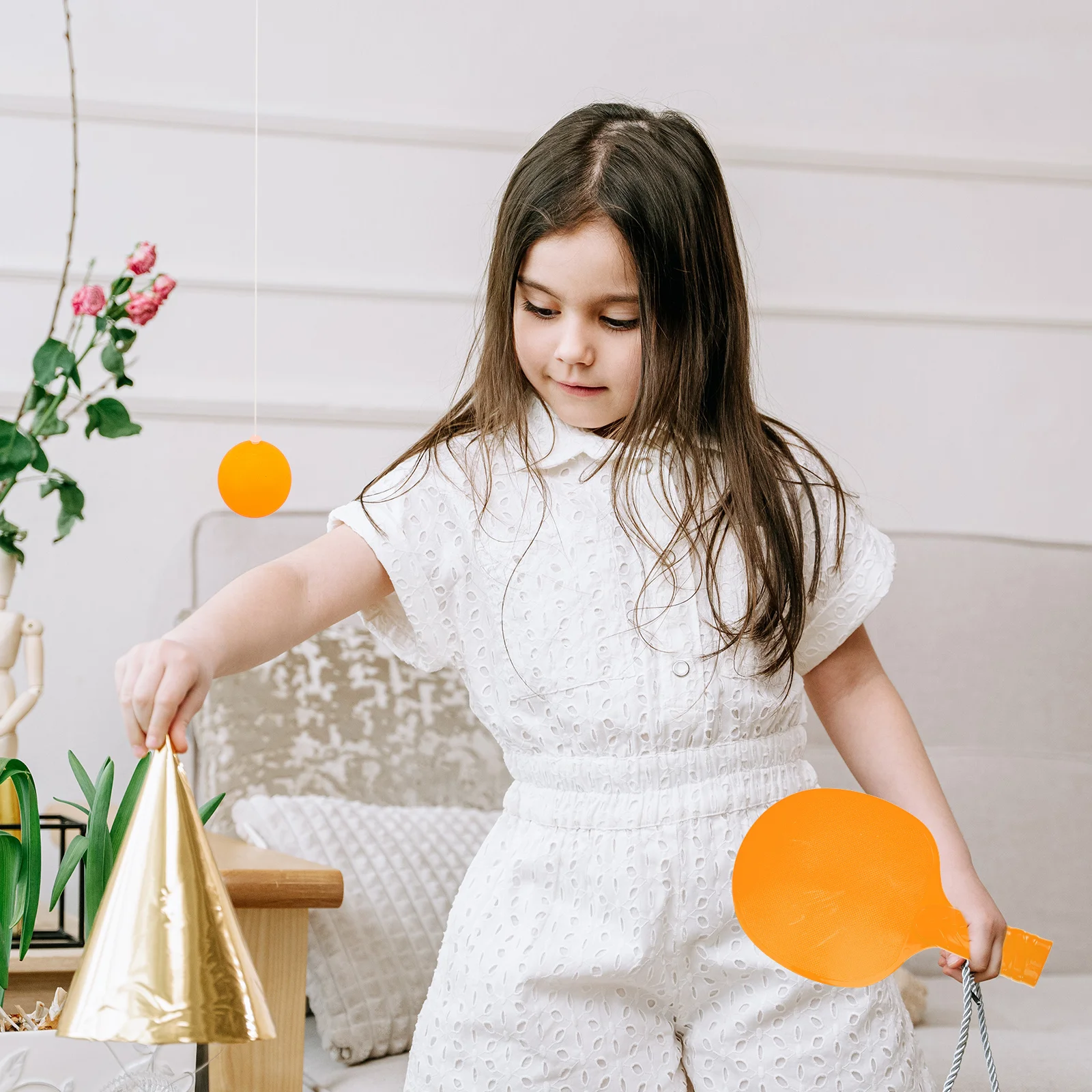 

Тренажерный комплект для пинг-понга, подвесной портативный тренажер для настольного тенниса из полипропилена