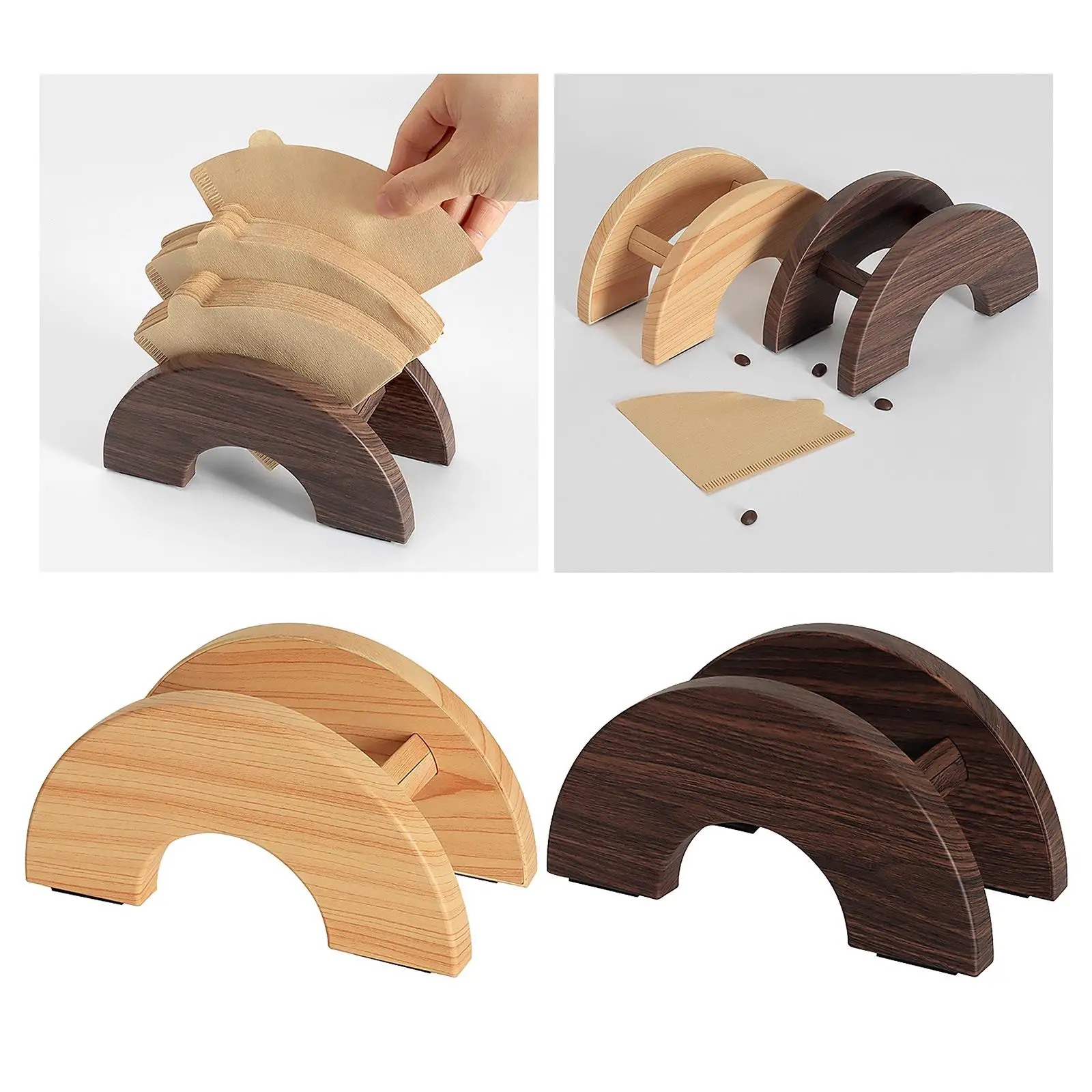 커피 필터 거치대 종이 랙, 조리대 주방 카페용