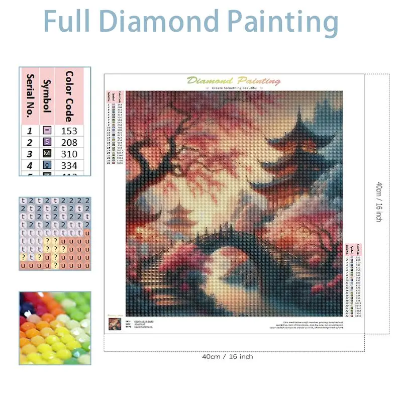 SDOYUNO DIY 5D Diamond Paintin - Embroidery Ideas For Bags recension och pris