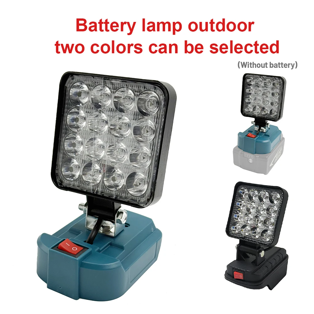 

For Makita 14.4V-18V Li-ion Battery Lantern Outdoor Flashlight 3 Inch Cordless LED Work Light Camping Lamp Emergency Lighting