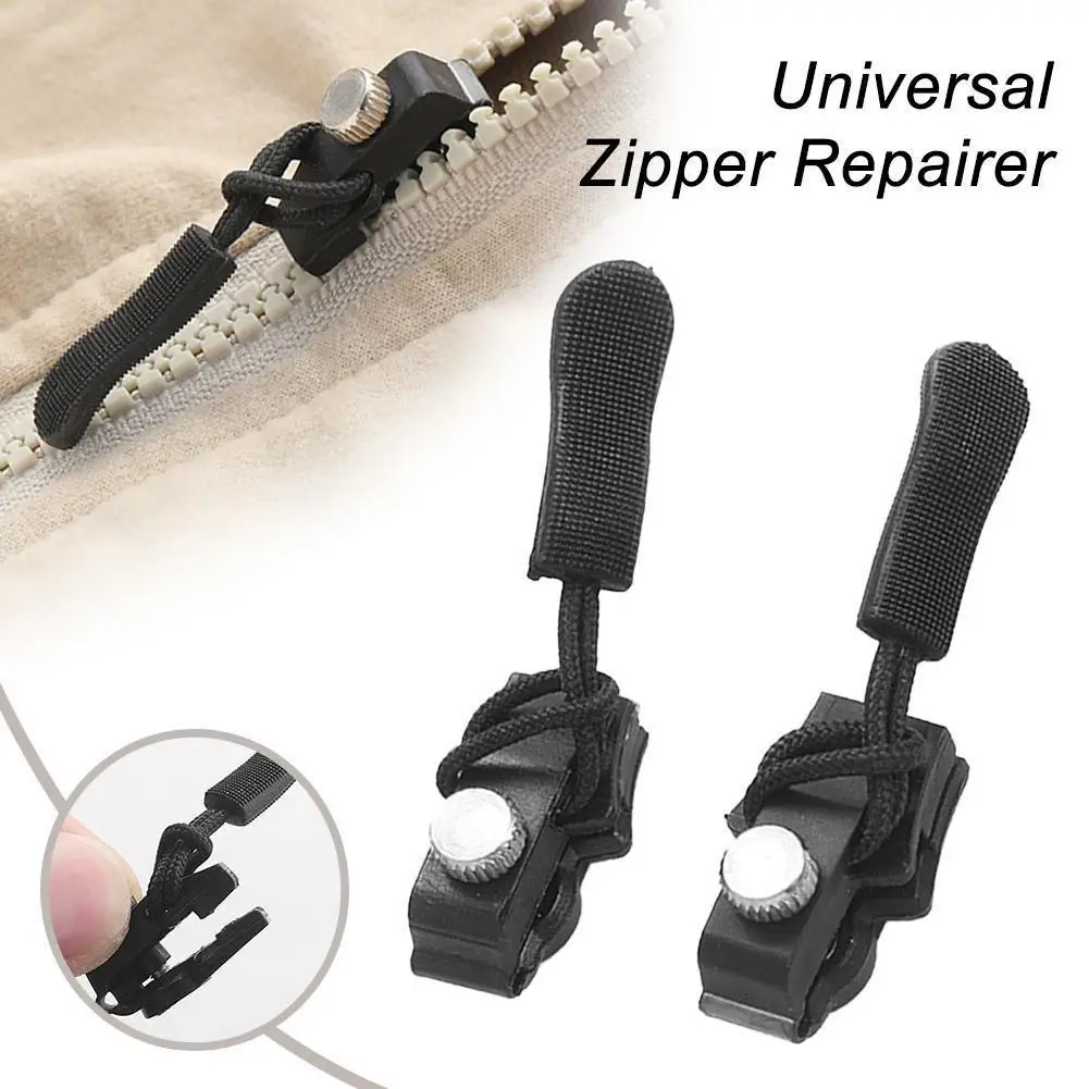 New 5/6pcs Instant Zipper Universal Instant Fix Zipper Repair Kit Replacement Zip Slider Teeth Rescue New Design For DIY Se O2J7