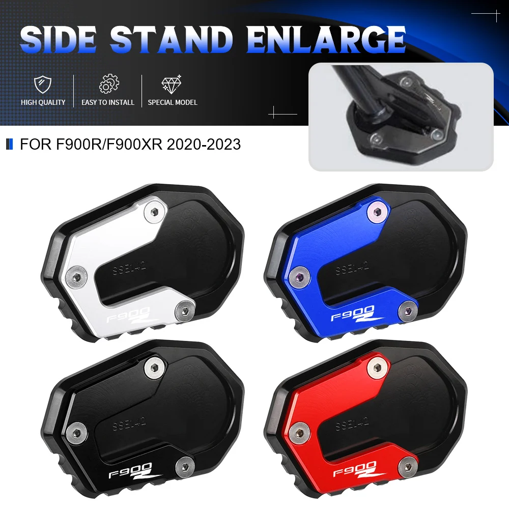 For BMW F900R F900XR F900 R XR 2020 2022 2023 Motorcycle Kickstand Enlarge Plate Foot Side Stand Enlarger Extension Support Pad