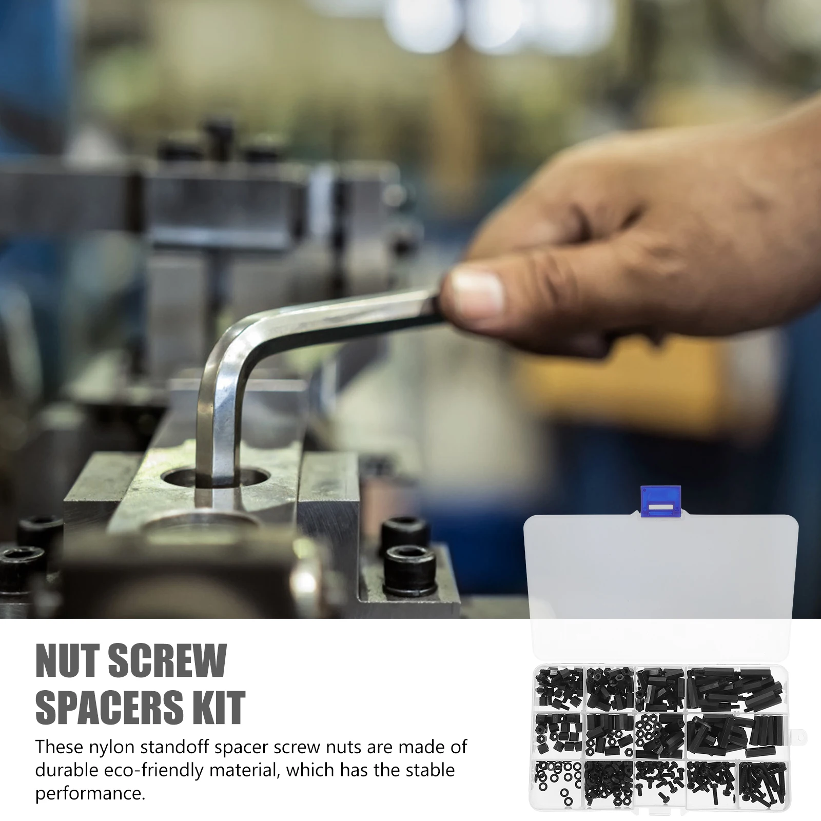 

Nylon St off Head Fixing Screw Screws Set Threaded Pillar Spacers PCB Nuts Bolts Assembling Kit For Electronics