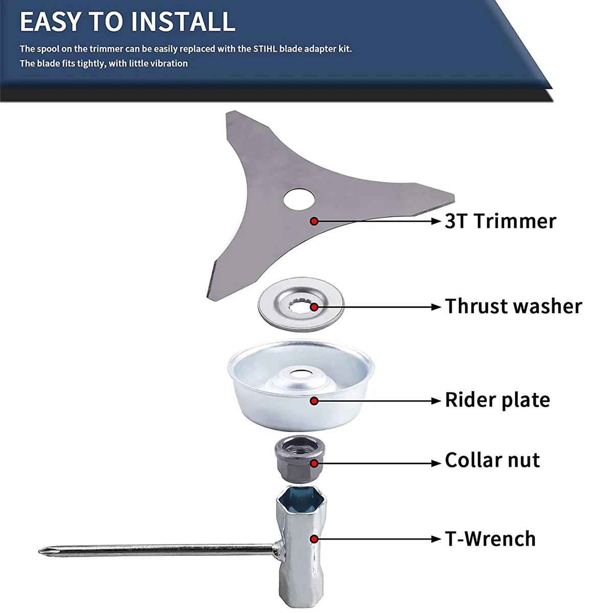 3 歯ブラシカッターブレード 255 ミリメートル/10 インチ直径ウィーダーイーターブレードトリマー芝刈り機アクセサリー交換刃