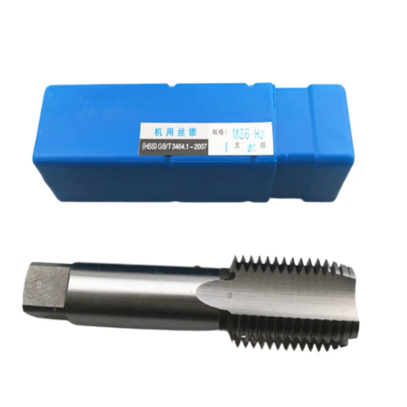 1pcs W6542 HSS left-hand straight groove tap M13-M21, machine tool and manual thread repair tool for internal thread tapping