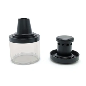 Lomint Best Seller Nuevo receptor de petróleo visual visual transparente Gran capacidad Shisha SHISHA ACCESORIOS DE COLECTORES LM-A650 12 Mejor tubería de aceite de vidrio de ventas - №4