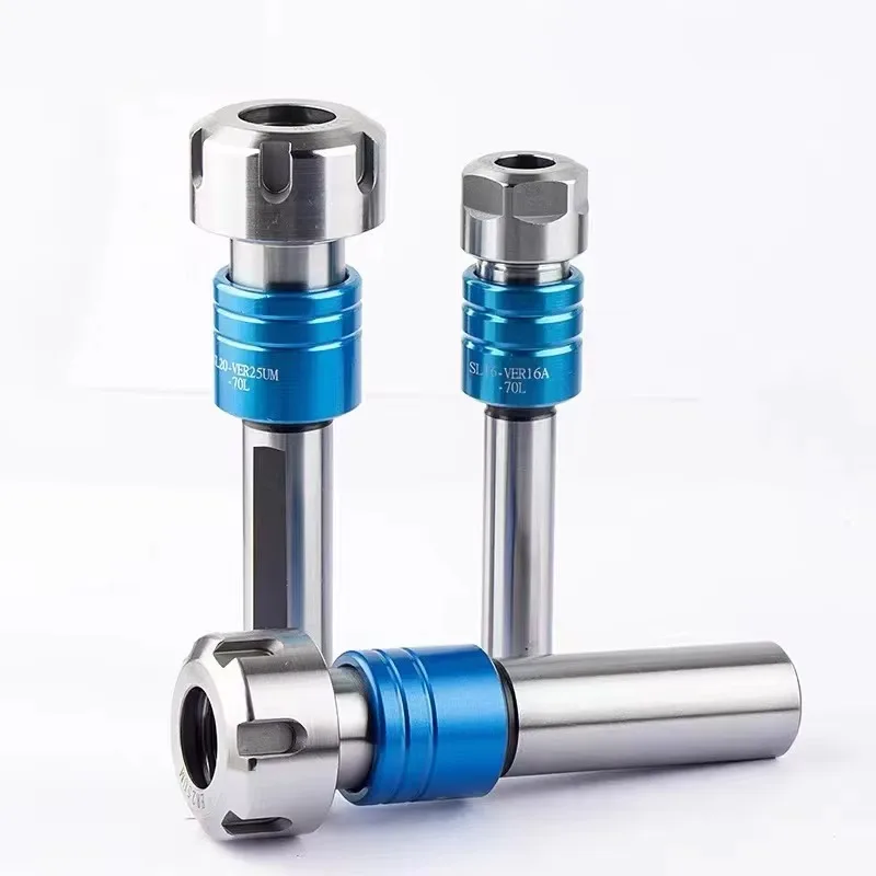 SL16 SL20 SL20 Straight Shank Tapping Tool ER16 ER20 ER25 ER32 VER Retractable Tapping Floating Tool Holder for Cnc Lathe Drill