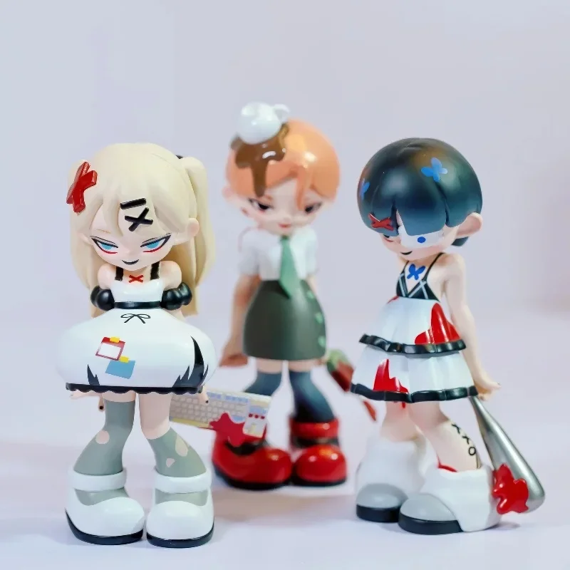 

Yandere Girl College Series Blind Box Toy Bag Mystery Box Toys Doll Cute Anime Figure Desktop Ornaments Surprise Gift Collection