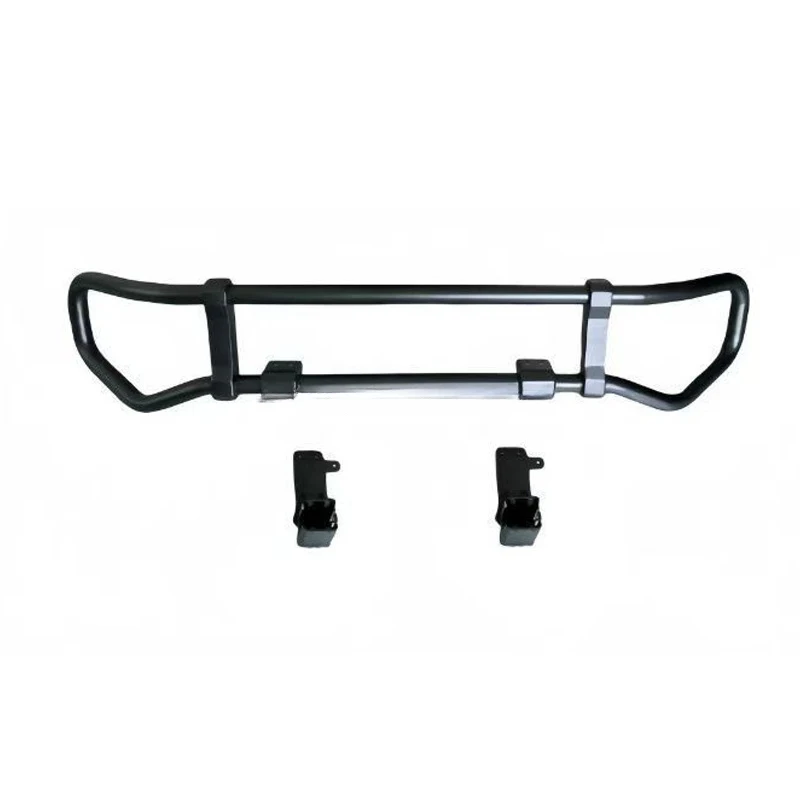 New Aluminum Anti Collision Bull Bar Front Bumper Kit Complete Bolt On Installation Offroad Vehicle Exterior Mod Parts