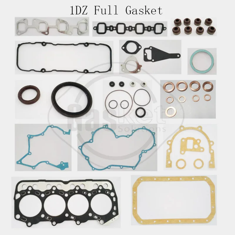 

For Toyota 1DZ-2 7F 1DZ 1DZ-2 Full Gasket Set 04111-20180-71 Truck 8FD25 Forklift Diesel Engine Parts