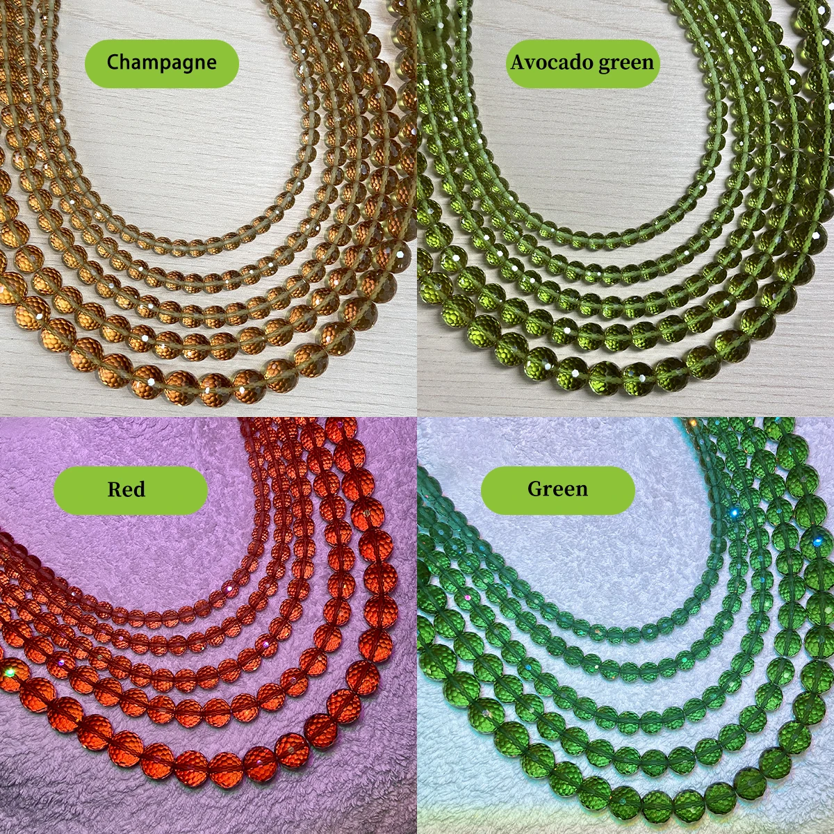 Bocarman Synthetic Color ChangingColor Changing Sultanite Beads 6-12mm Lab Created Diaspore Loose Stones  38cm Strand Bulk Whole