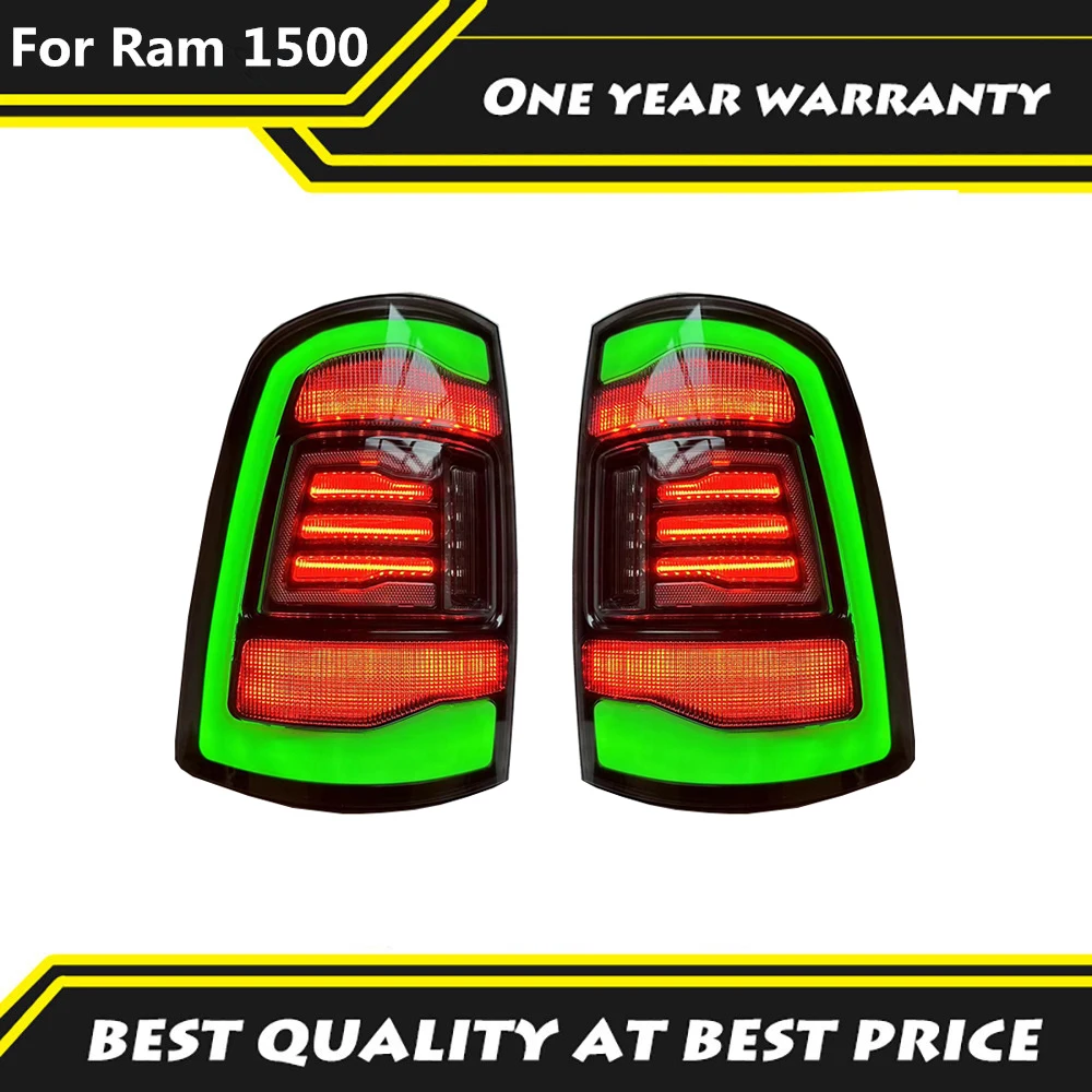 Led Rear Lights For RAM 1500 2009-2018 Car Taillight For RAM 2500 2014-2018 Rear Running Light + Brake + Reverse + Turn Signal