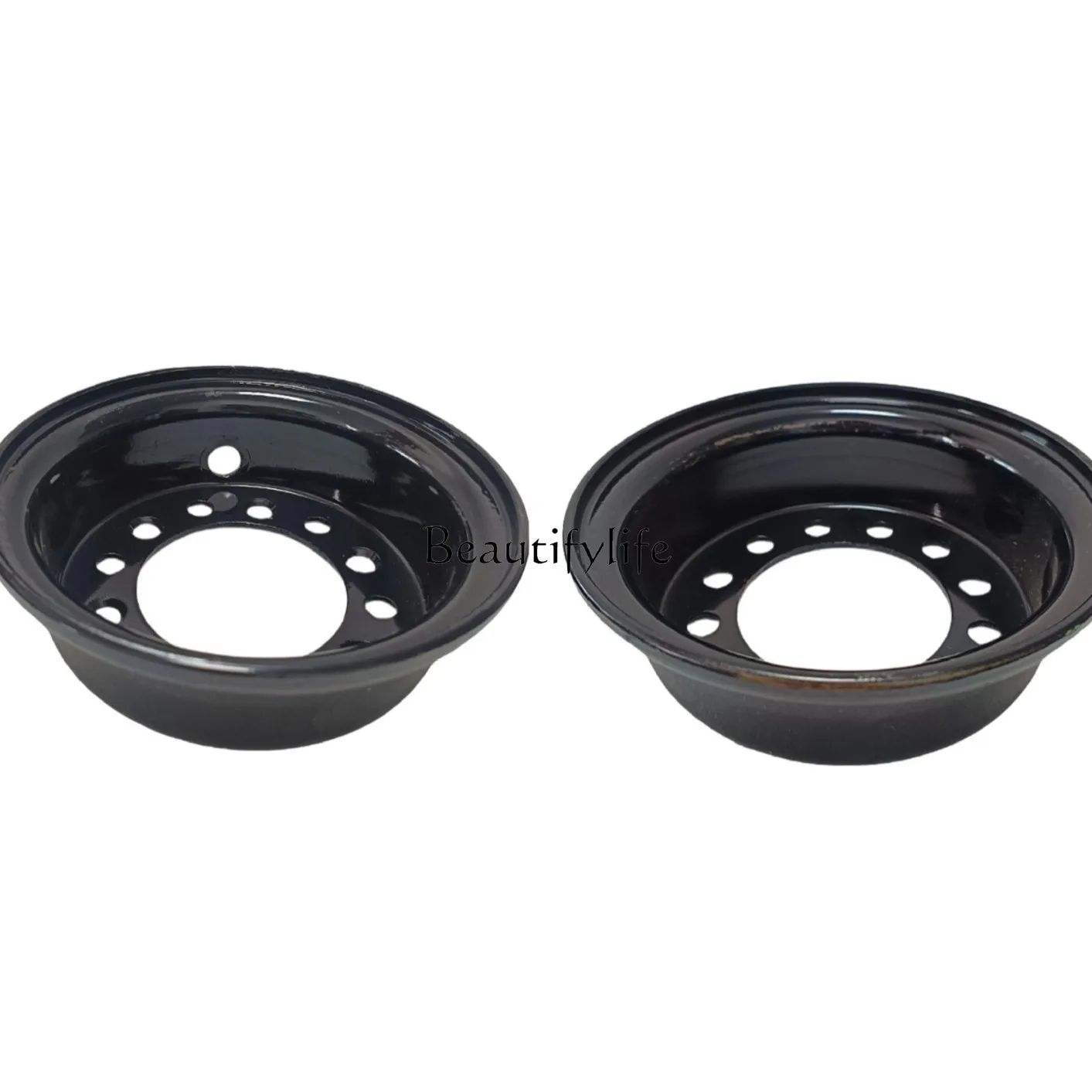 Forklift electric tractor QDD2-C1 front wheel open rim 350-5 steel ring steel basin