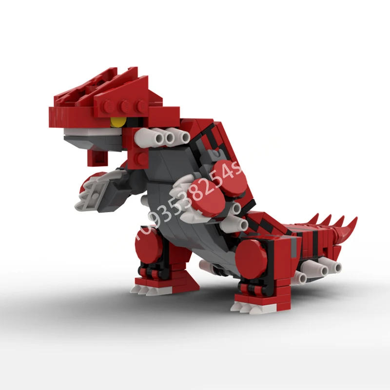 

239 шт. MOC Groudonss карманные строительные блоки для домашних животных для взрослых, сборка, креативная STEM, рождественская игрушка, подарок, конструкция пластика