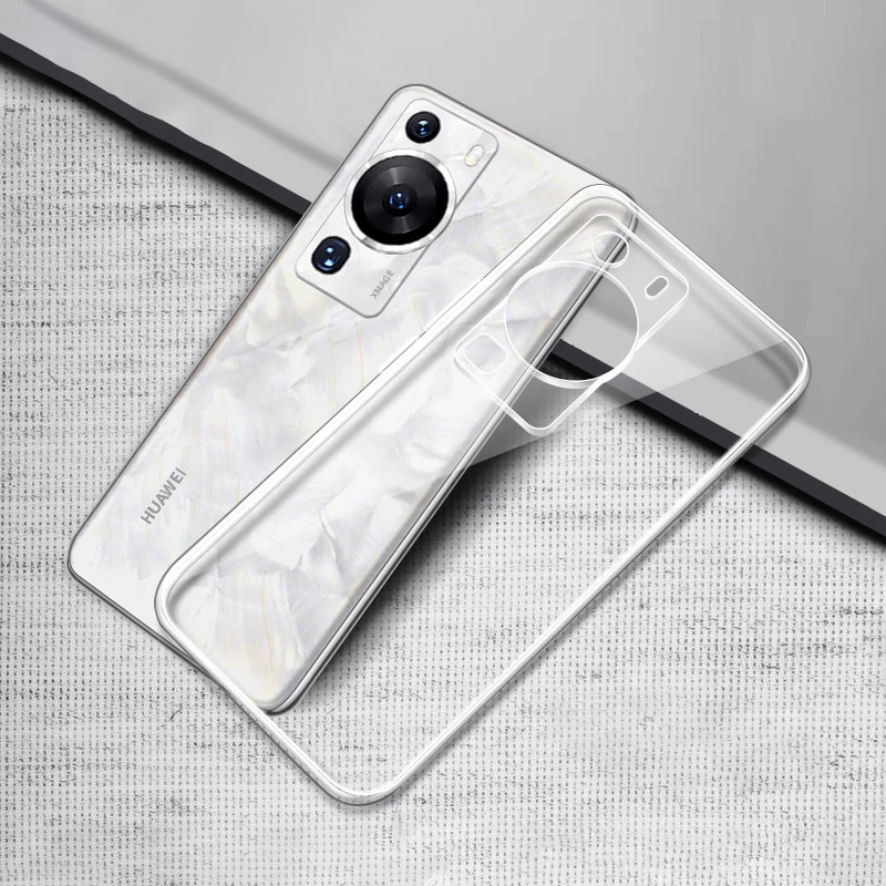 

Transparent Phone Case for Huawei P60 Pro Art HuaweiP60 P60Pro P60Art Soft Silicone Clear Thin TPU Original Protect Cover Fundas