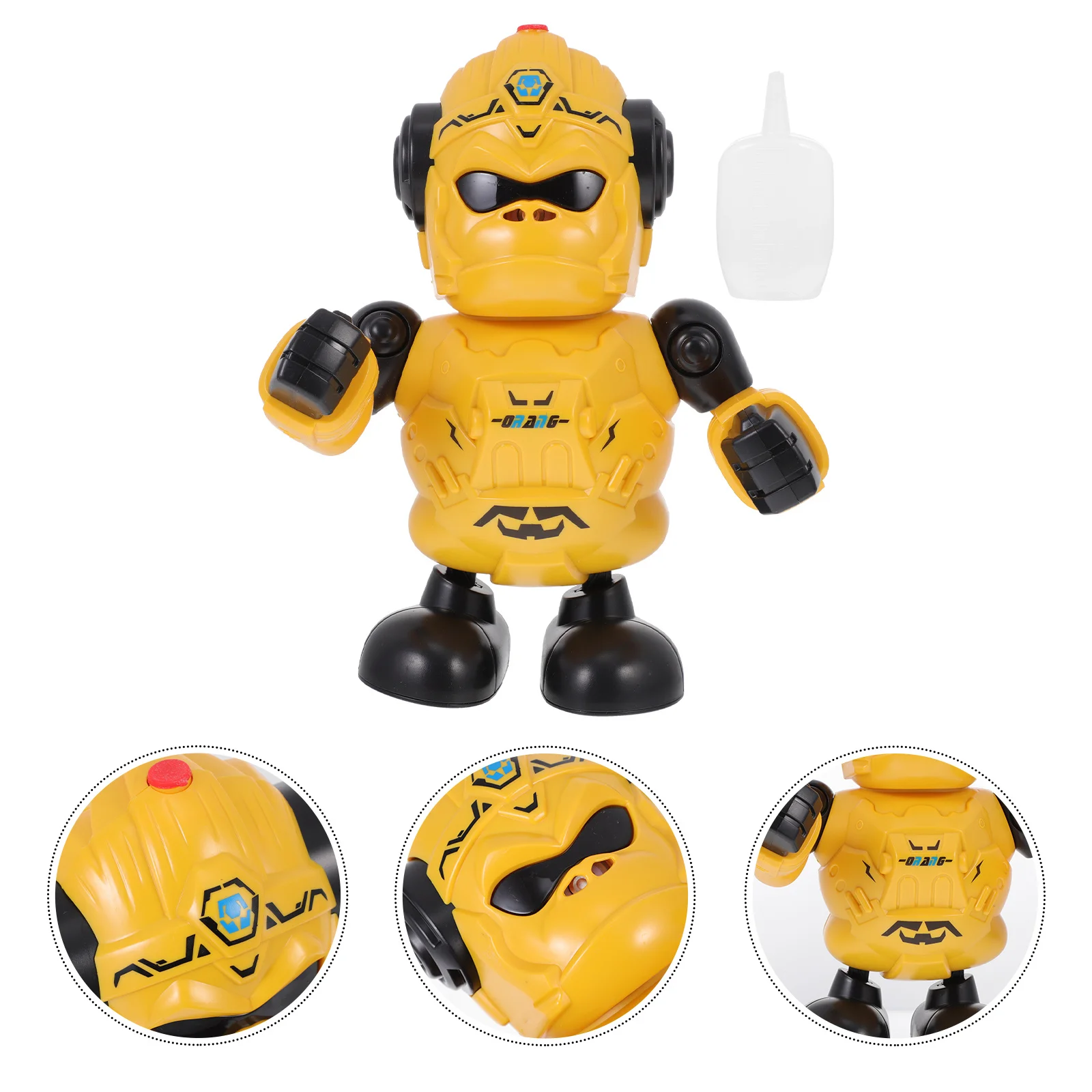 1 pièces Robot de pulvérisation électrique créatif drôle enfant danse jouet couleur vive Robot éducatif pour enfants jouet robotique