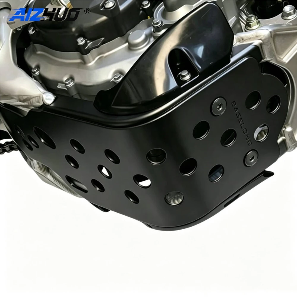 Engine Chassis Protector Skid Plate Bash Cover For Suzuki RMZ450 RMZ 450 RM-Z450 2018 2019 2020 2021 2022 2023 2024 Engine Guard