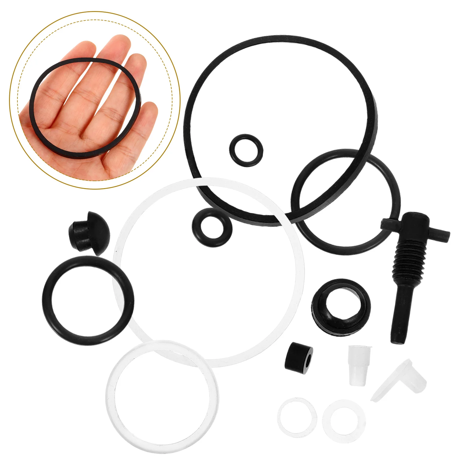 Jack Repair Kit Horizontal Trailer Tools Accessories Vehicle Floor Replacement Lever Seal Rubber Oil Filler Plugs Car