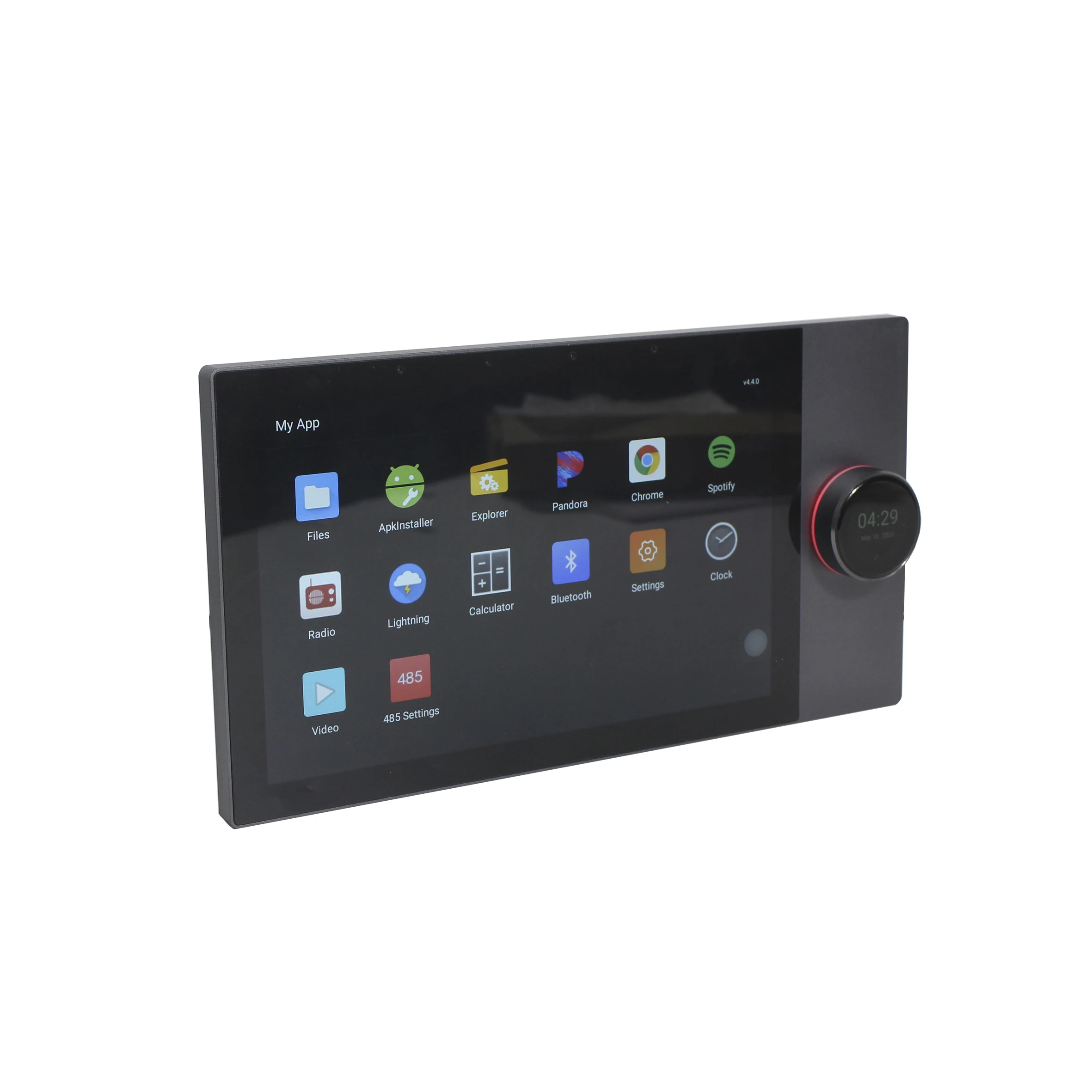 

T Smart Home 10 Inch Touch Background Music System 2*25W Watt Bluetooth Wall Amplifier in Wall Amplifier With Usb/Sd Card