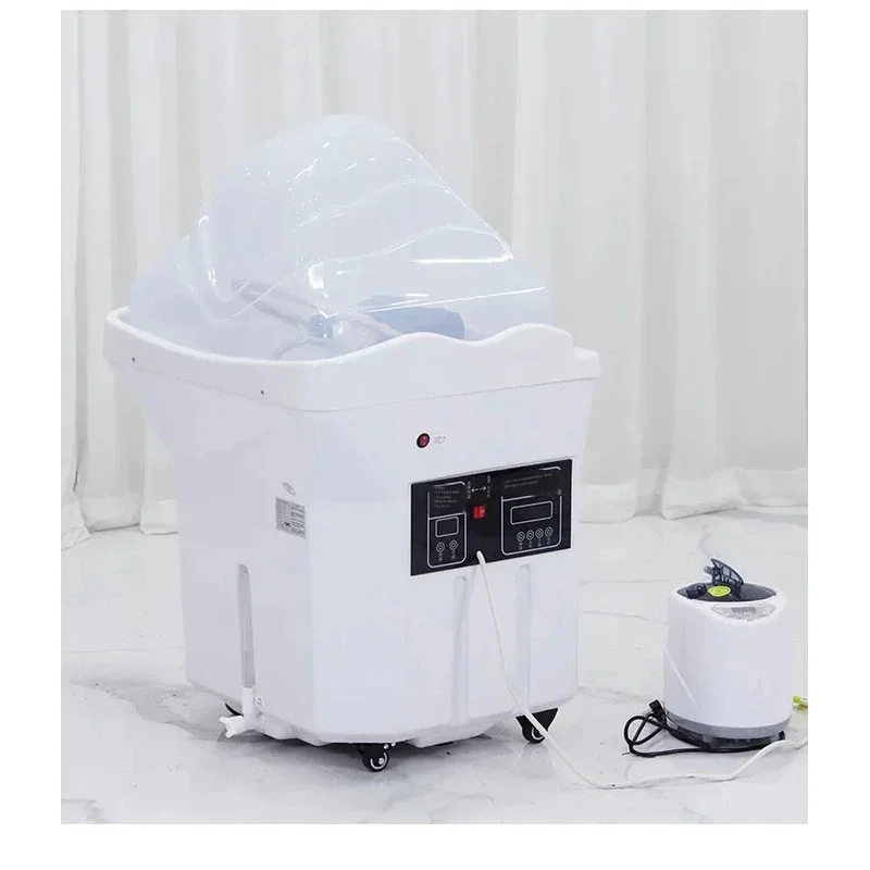 

2025 Portable Water-Recirculating Shampoo Chair with Sink Mobile Hairdresser's Head Spa Shampoo Basin Chair Movable Shampoo Chai