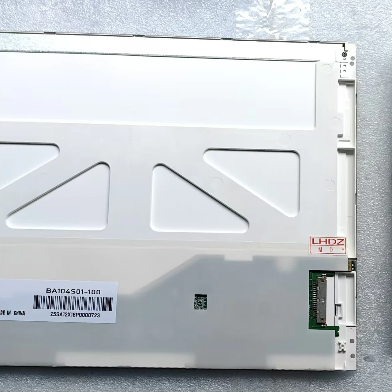 BA104S01-100 Painel de tela LCD original de 10,4 polegadas