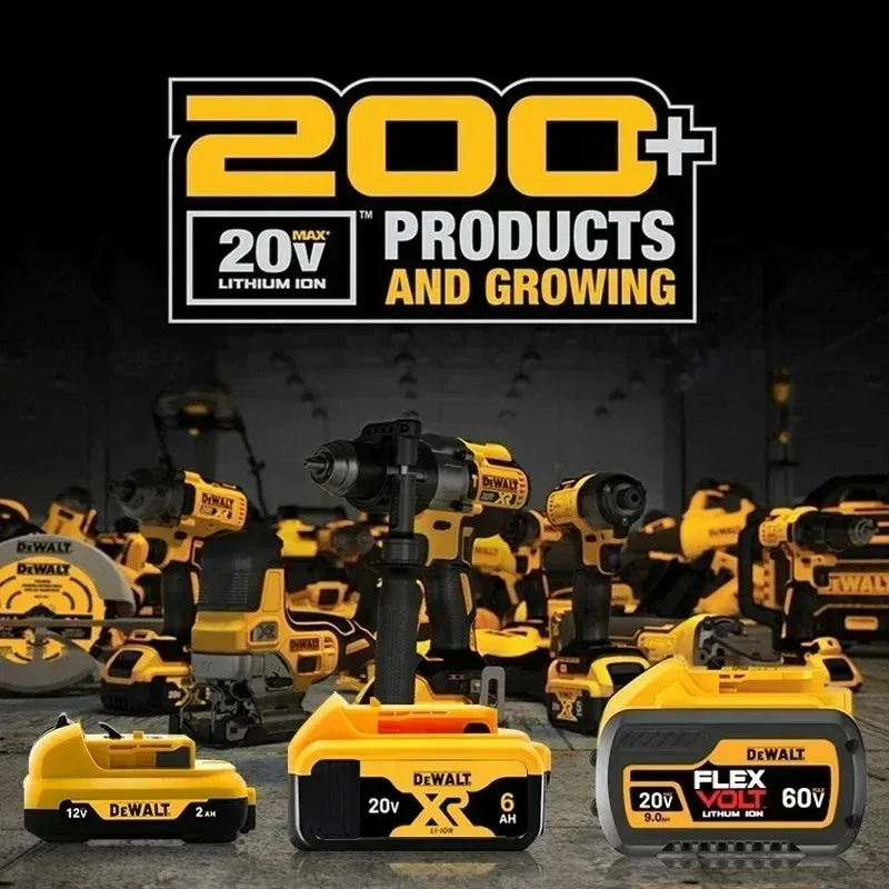 100% Original Dewalt 20V/60V 9.0Ah Power Tool Battery DCB206 DCB205 DCB200 DCF887 DCG405 DCD791 DCF922 DCF850 DCD805 Tool Batter - view 4