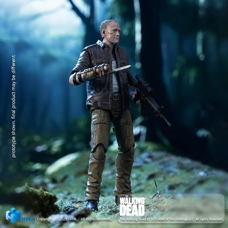 In Stock HIYA Exquisite MInI The Walking Dead Merle Animation Action Figure Toys Gift Model Collection Hobby - view 6