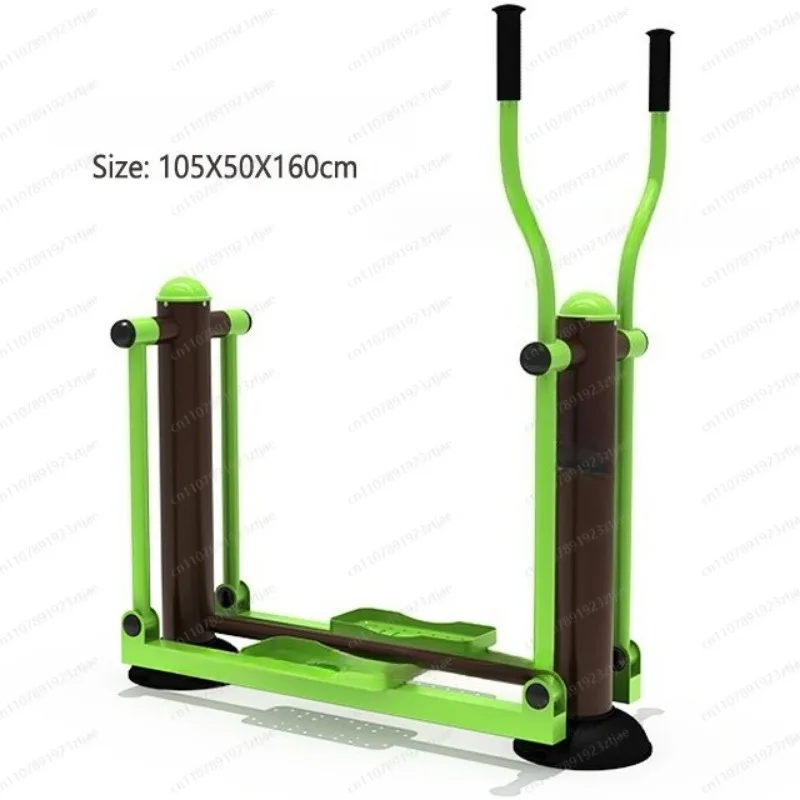 Outdoor single-station sky running walker cross-country skier fitness equipment